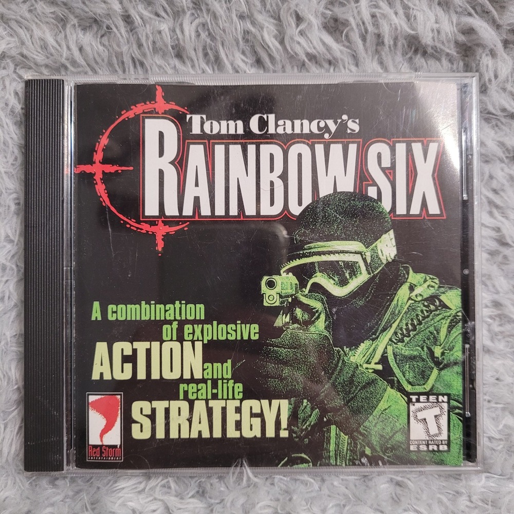 Tom Clancy's Rainbow Six Tom Clancy (PC CD-ROM, 1998)